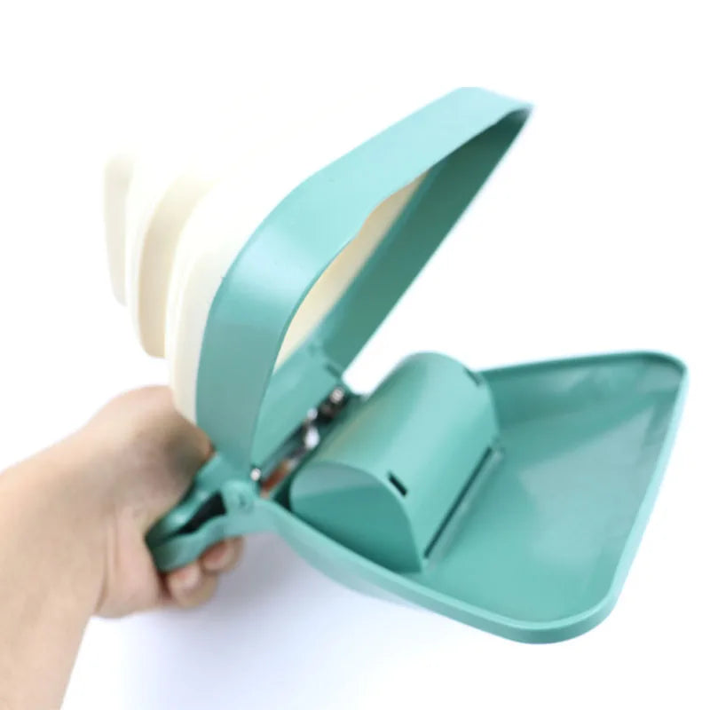 Portable Dog Pooper Scooper with Eco-Friendly Bags - Easy Clean-Up for Pet Owners